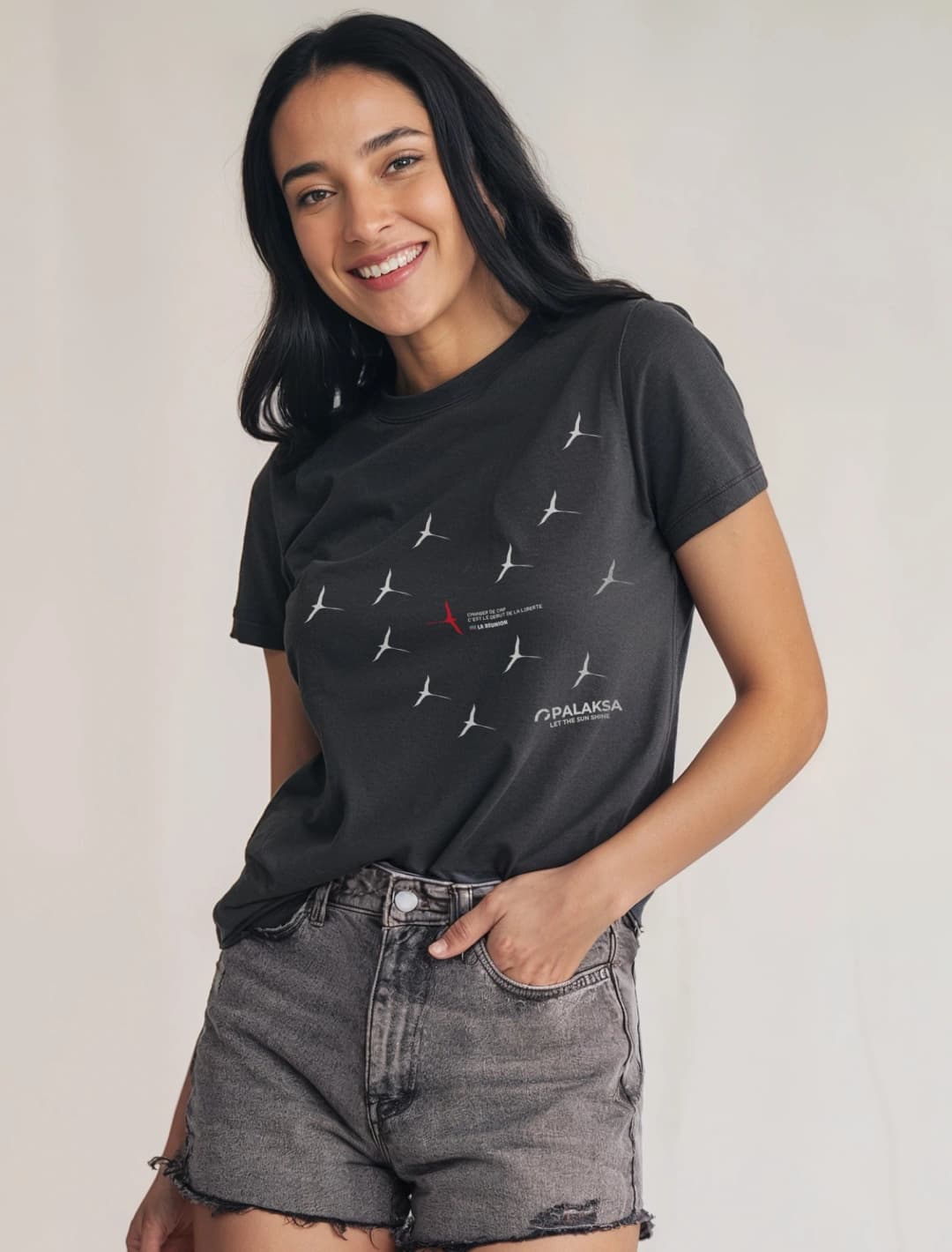 T-shirt Femme Léger – Changer De Cap – Coton Bio Premium