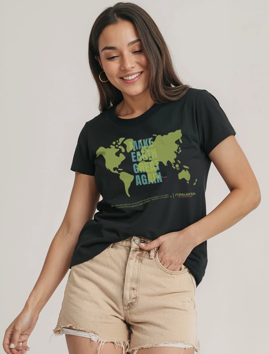 T-shirt Femme – MEGA – Coton Bio Premium