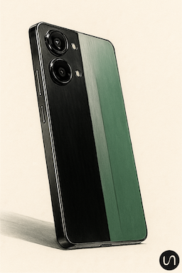 telephone en métal et verre