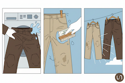 pantalons au nettoyage