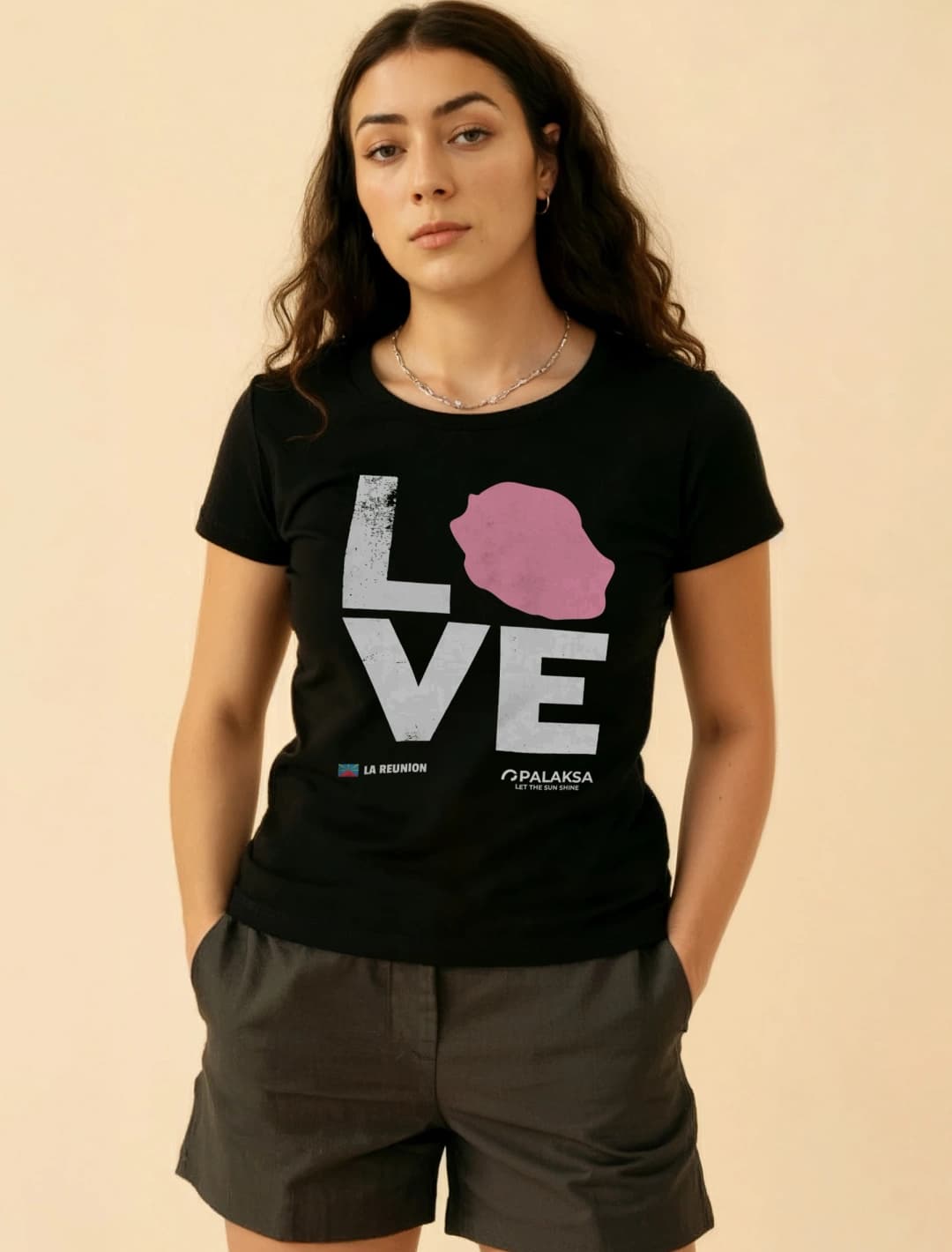 T-shirt Femme – LOVE – Coton Bio Premium